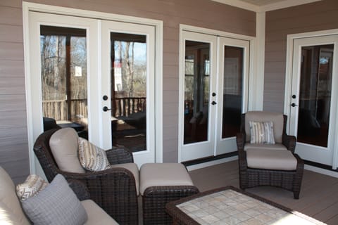 Enjoy your morning coffee outside on the screened in porch!