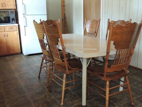 Kitchen table seats six
