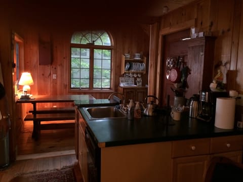Kitchen and Dining Area from the LR