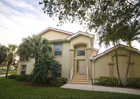 The front door ; guests can also enter from double garage. 