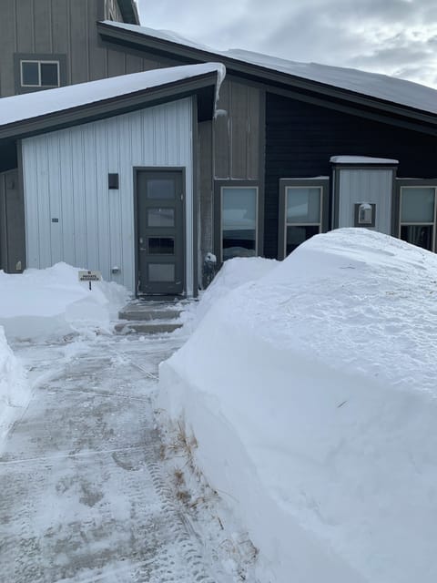 Front Door in the Winter
