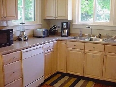 Newly renovated kitchen