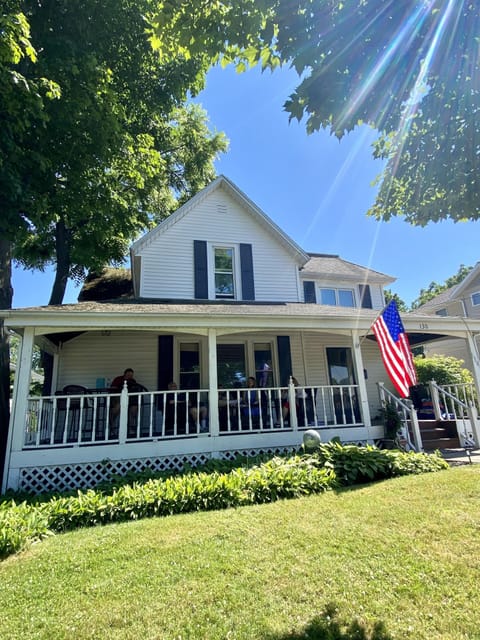 Chilling out on the porch is popular with our guests 