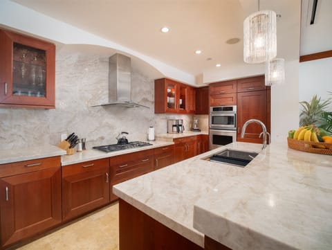 New Kitchen with a full assortment of Cooking Dining and Serving Supplies