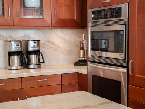 New Kitchen with a full assortment of Cooking Dining and Serving Supplies