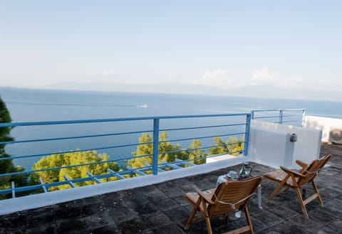 Sea view from the terrace
