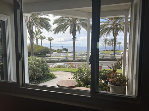 Ocean view from just inside the front door