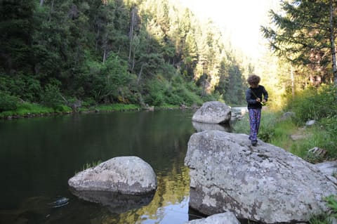 Private river front paradise.