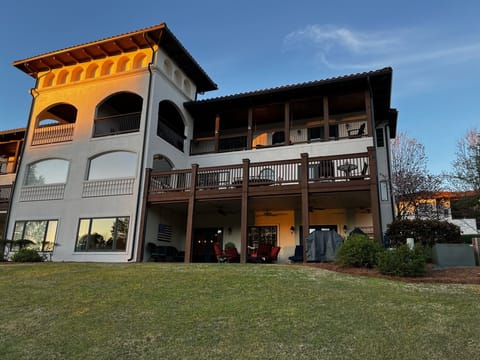 Back of villa with great outdoor space