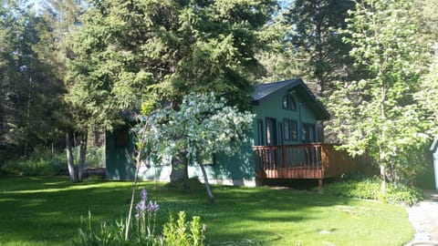 Cottage at Foys lake from the Northeast