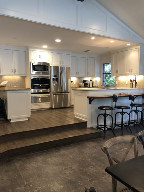 Kitchen step up from Main Room