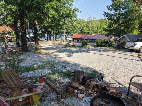 View of our other cabin(vrbo316256) from this cabin. Combine both for more room