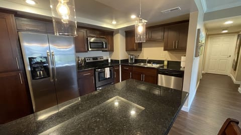 Fully stocked kitchen