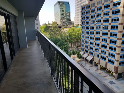 Watch the Sutter Health park Fireworks from balcony! Home of the Sac Rivercats