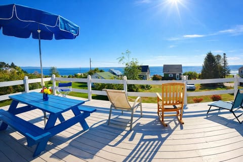 Come to Blue Heron and enjoy sunrise views of Casco Bay!