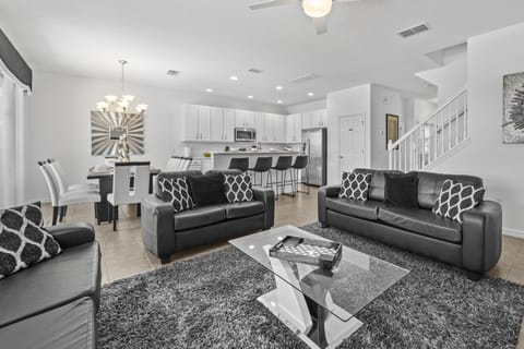 Great open area for everyone to catch up