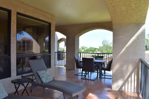 Indoor/outdoor living at its best with this large lanai.