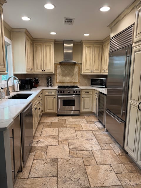 The Kitchen - Featuring Sub Zero Refrigerator,  Nugget Ice Maker, Wolf Stove