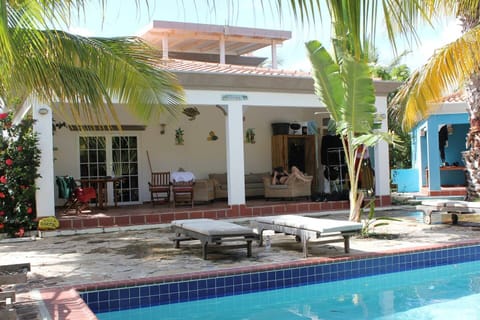 Relaxing after a hard day of diving