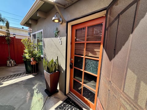 Front door to Starfish Cottage. 