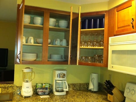 All your kitchen utensils provided