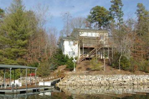 View of home from Lake Keowee.