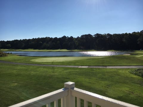 Lake and hole #4 view  from upstairs MBR  balcony.