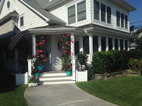 Porch and deck are yours to enjoy in privacy