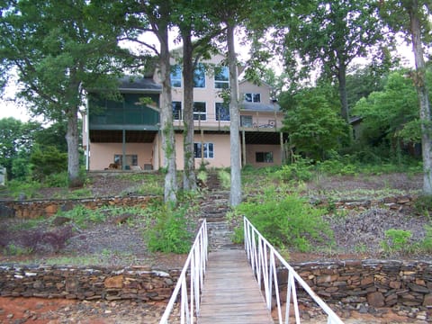 View of the house from the dock