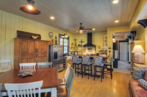 Kitchen with Viking Appliances and Rustic Custom Designer Finishes