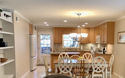 Kitchen and dining area