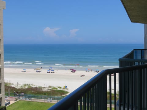 Balcony View of Beach