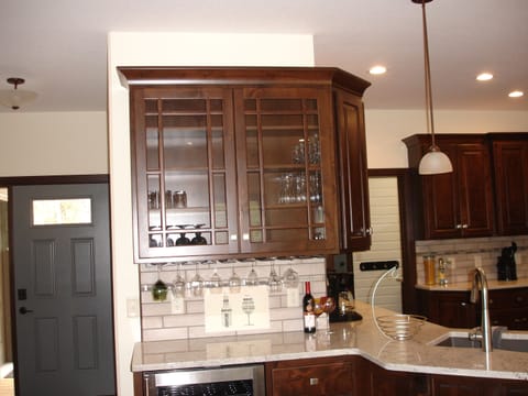 Beverage Center accessible from the Great Room