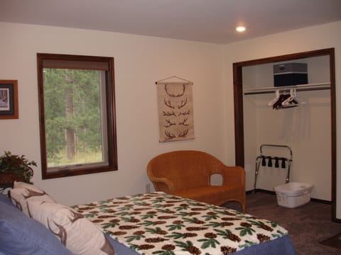 Bedroom #3 has a large double closet.