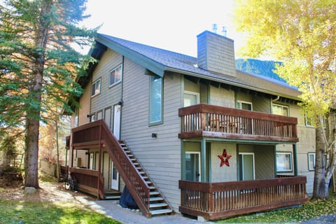 Outside of building.  Condo first unit up the stairs.