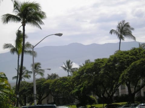 View of Haleakala from our lanai