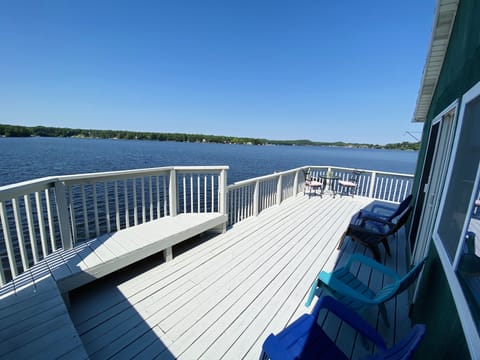 Gorgeous view from upper deck.