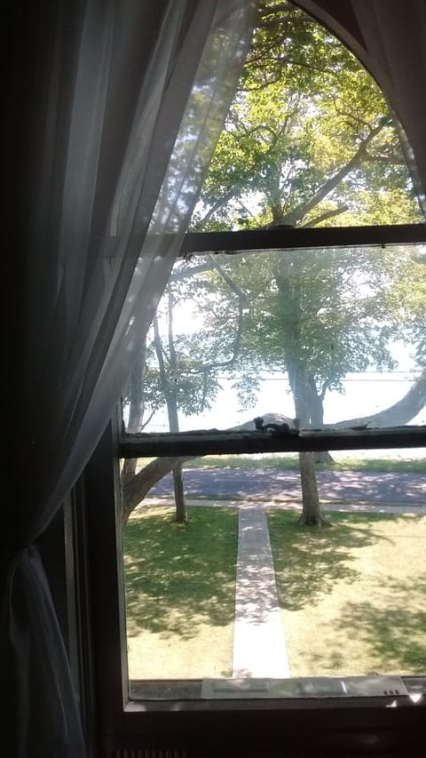 View from upstairs bedroom