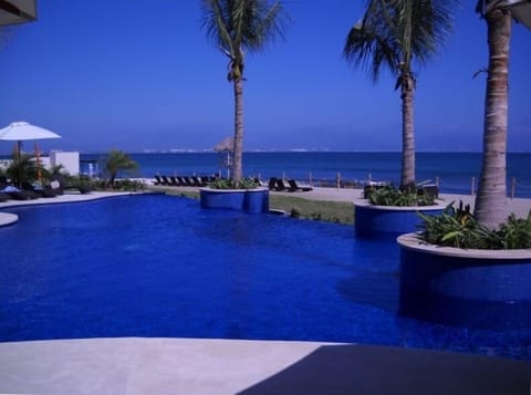Private Beach Club-- views of Banderas Bay--next to popular Manzanilla Beach !