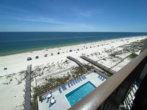 View from condo balcony