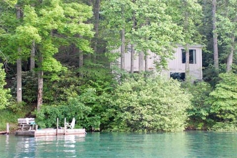 View of house from lake