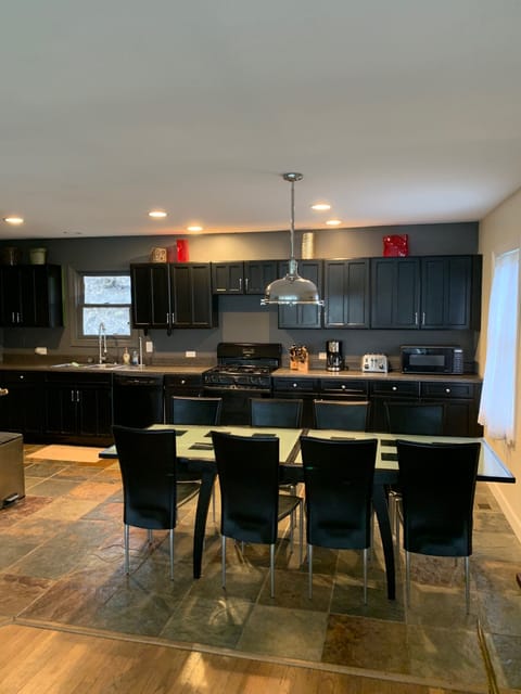 Kitchen and main dining area