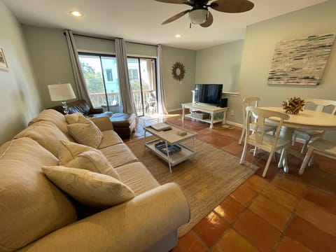 Upstairs family room. TV has full cable line up and streaming services. 