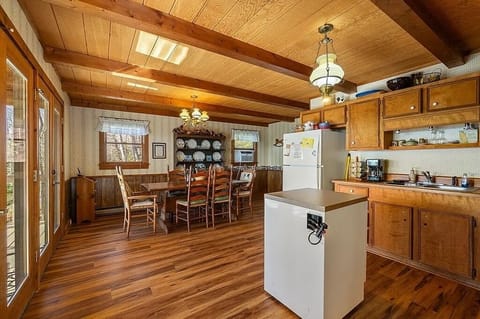 Kitchen and dining room