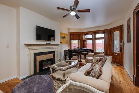 Living Room with Grand Piano