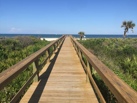 One of 3 beach walkovers
