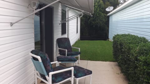 Outside Patio with Awning 