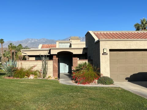 Front of the house.
