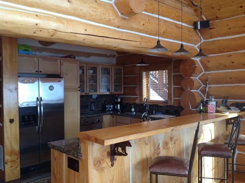 Kitchen directly off great room