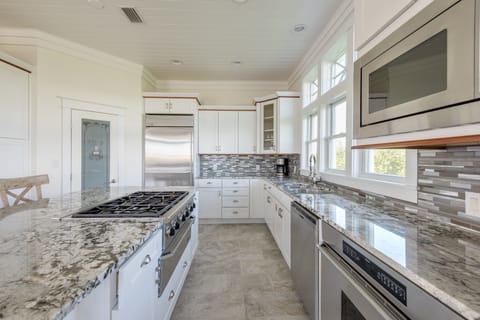 2nd Floor with main Kitchen & Dining & Living